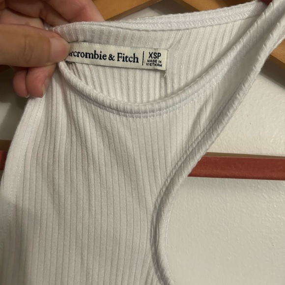 EUC Abercrombie Asymmetrical Cutout Knit Midi Dress Coverup size XSP - Picture 4 of 5